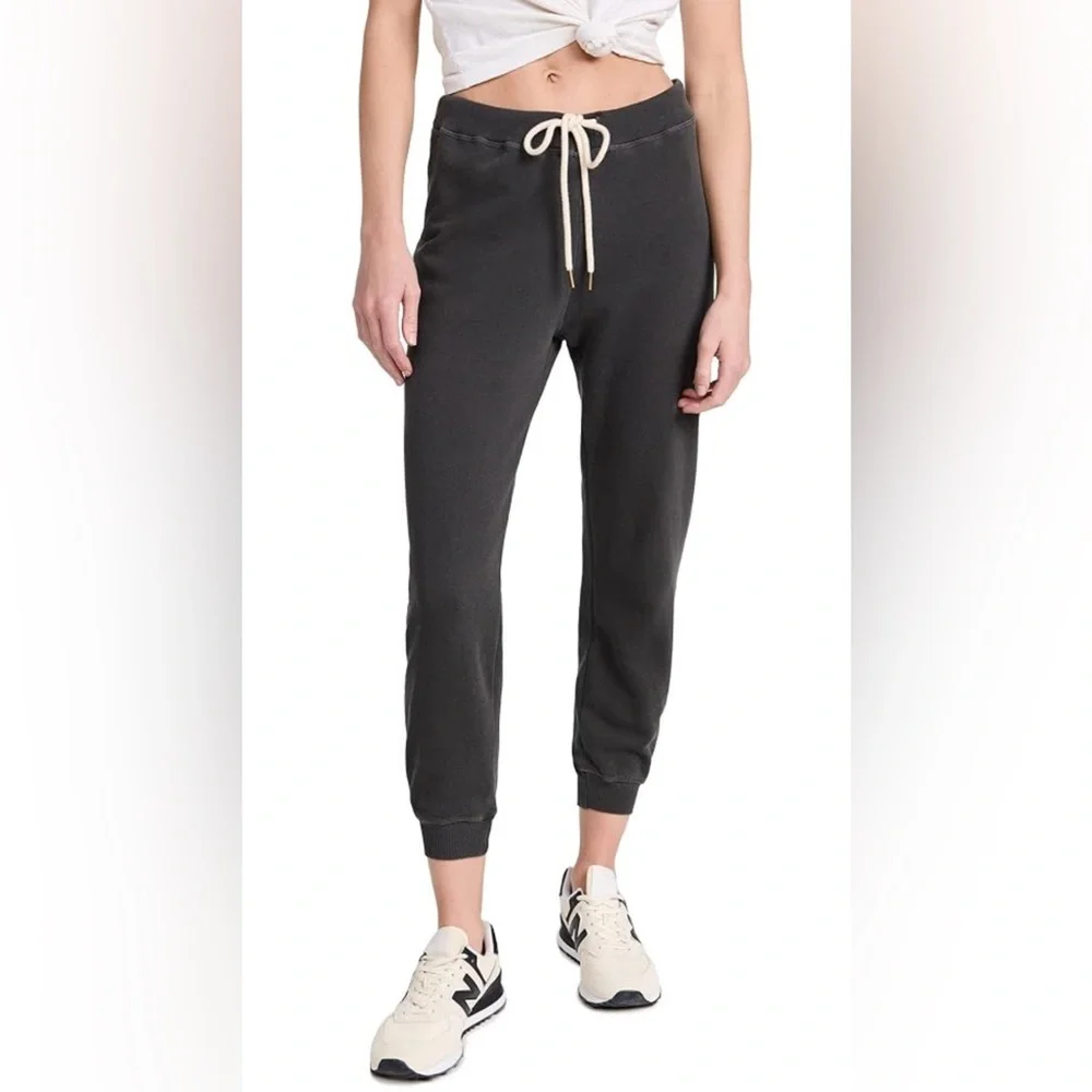 THE GREAT Dark Gray Jogger Track Pants